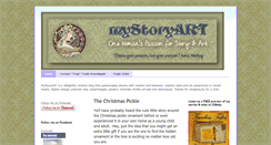 Desktop Screenshot of mystoryart.com